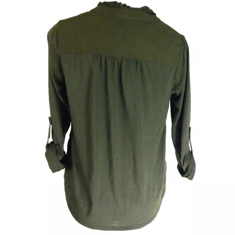 Porridge Anthropologie Aidan Tab Sleeve Top - Picture 4 of 5